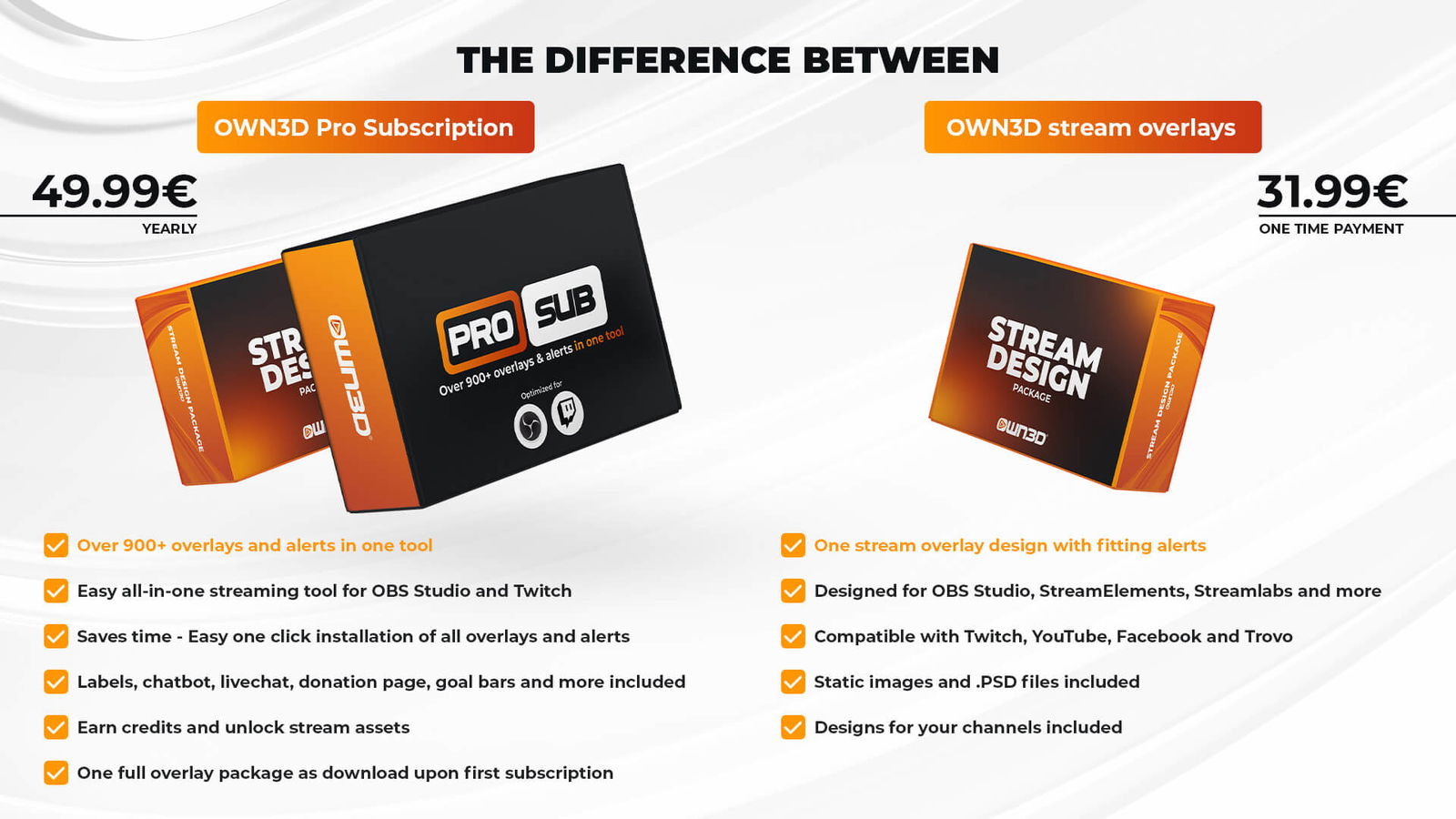Paquete Clean Dark - La Tienda Para Streamers Nº1 | OWN3D